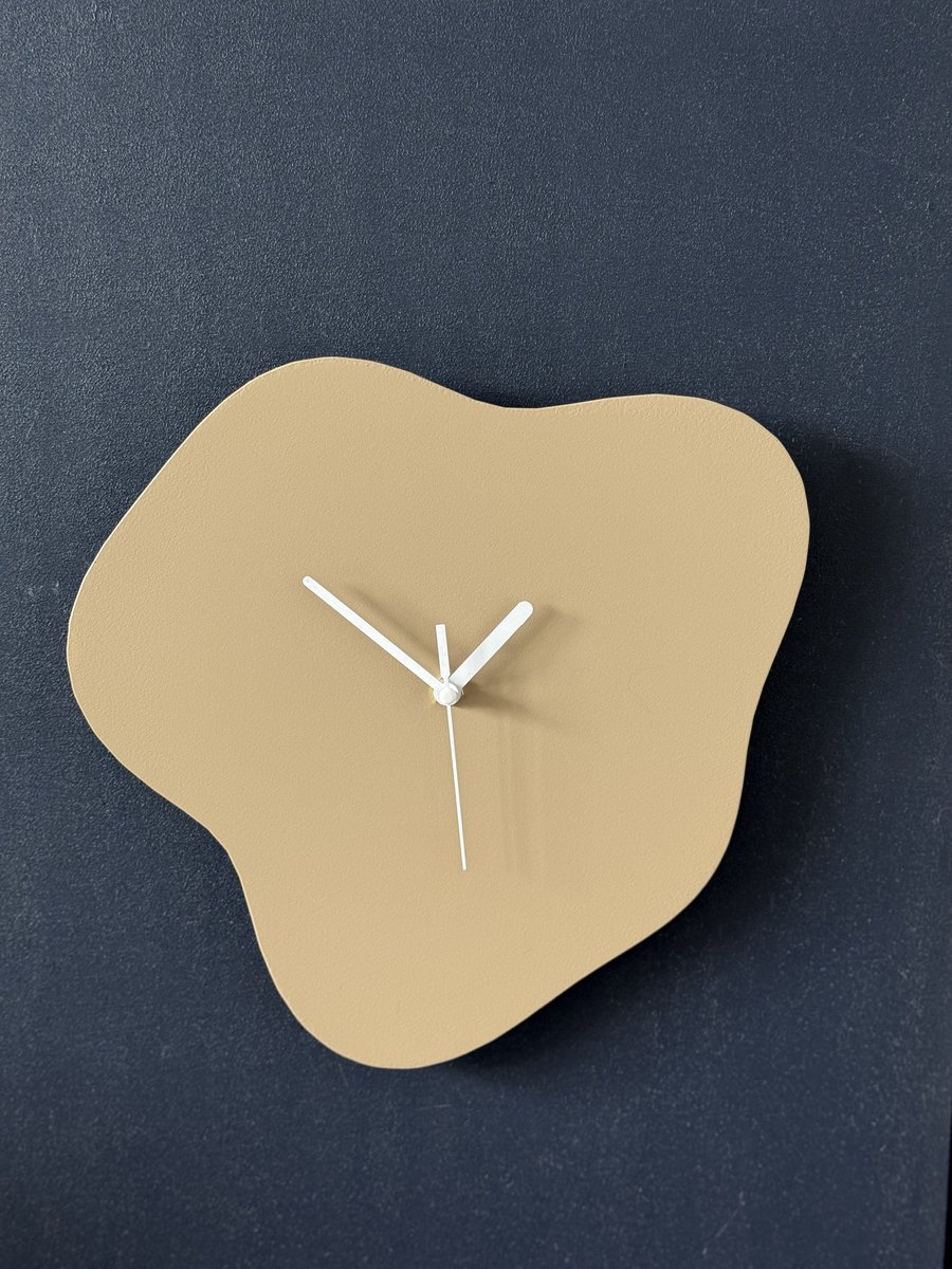 Klok ETA - GRIJSBEIGE - Wandklok