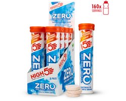 High5 High5 High 5 – Zero Active Hydration Tabs - Orange / Cherry - 20x8 - Display - Hydrotabs