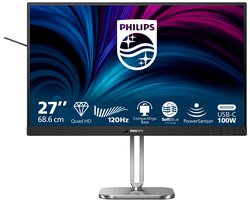 Philips 27B2U4601/00 computer monitor 68,6 cm (27") 2560 x 1440 Pixels Quad HD LCD Grijs
