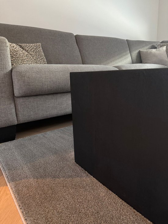 Tapis - Moquette - Grijs - Doux - Tapis fini - Tapis 80x150 cm - Moderne - Salon - Chambre - Salle à manger