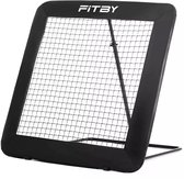 Bol.com Fitby Voetbal Rebounder - Rebounder - Rebounder Trampoline - Bouncer - Kickback - 100x100CM - Zwart aanbieding