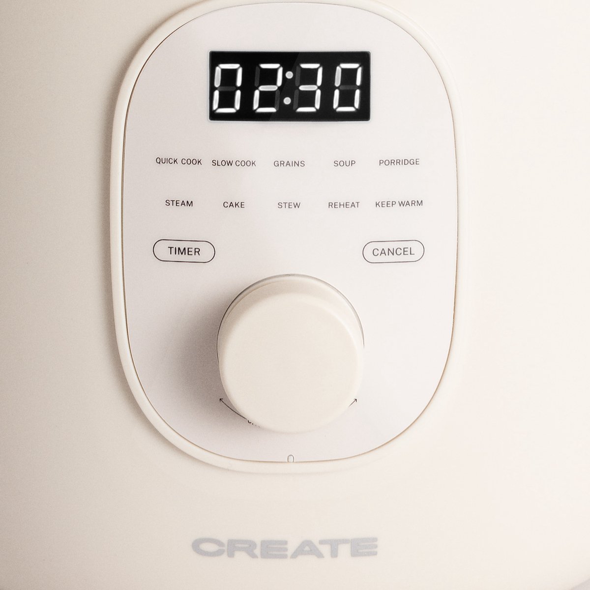 CREATE - Multifunctionele elektrische rijstkoker met stoommandje - RICE COOKER STUDIO 1,2L thumbnail 2