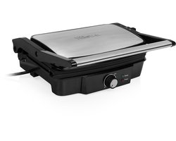 Tristar GR-2852 - Contactgrill 1500W - Tosti ijzer - Anti aanbaklaag - Aluminium
