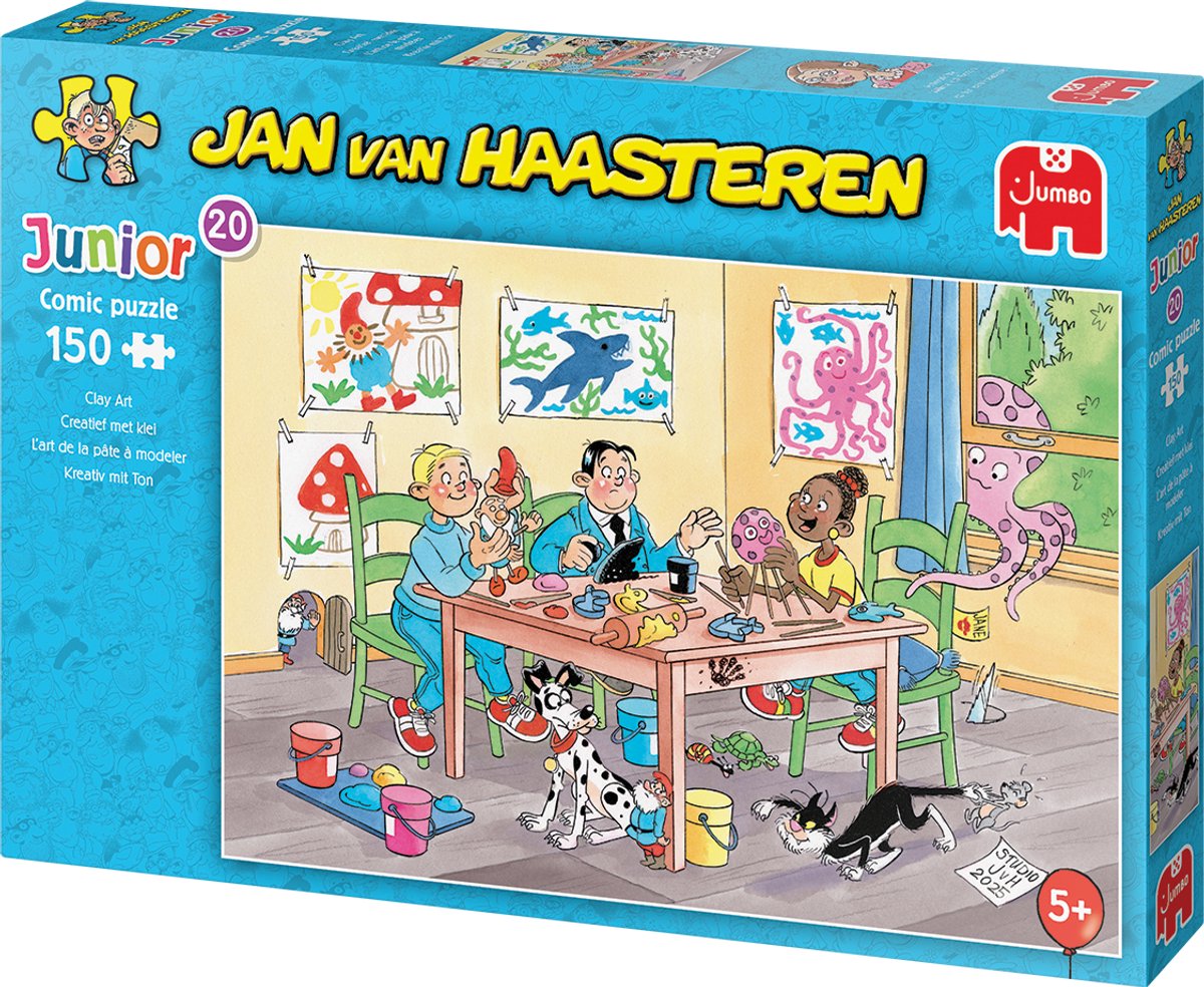 Jan van Haasteren Junior 20 - Creatief met klei - 150 stukjes puzzel - Legpuzzel voor kinderen - Vanaf 5 jaar — afbeelding 3