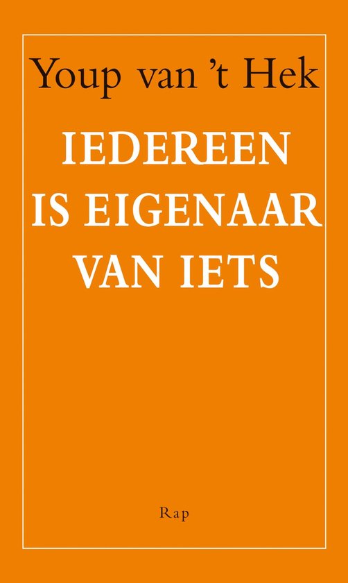 Iedereen is eigenaar van iets - cover