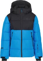 Ziener AZAM Skijas voor jongens, winterjas, waterdicht, winddicht, warm, rood cabin, 104
