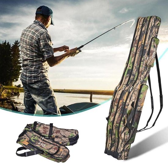 Opvouwbare vistas – 150 cm – waterdicht – 3 compartimenten