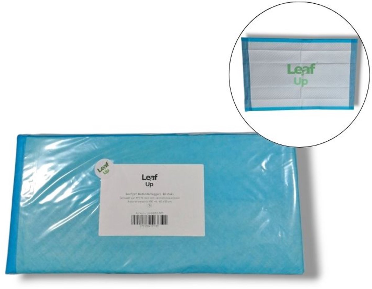 LeafUp® Bedonderleggers - 10 stuks - Gemaakt van PP PE met kern van Cellulosevlokken - 60 x 90 cm