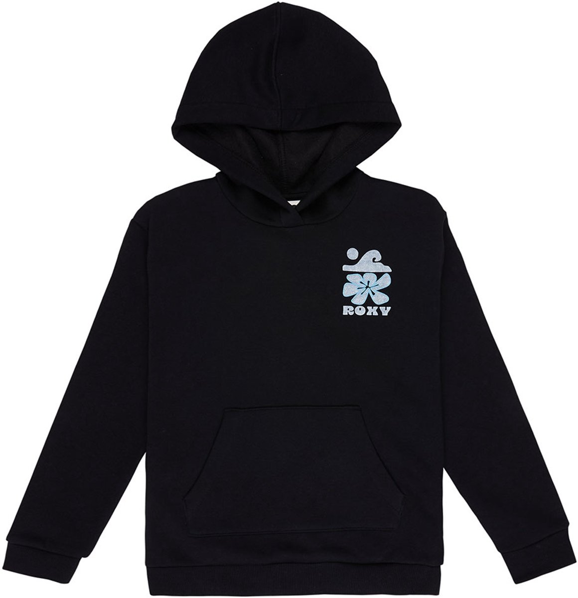 Roxy Surf Feeling Hoodie 14 Years Meisjes Antraciet