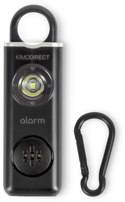 Persoonlijk alarm met karabijnhaak 130 dB