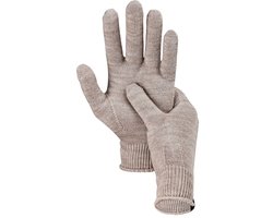 Norfolk - 70% Merino wol Handschoenen - Oatmeal - Large/X-Large - Bibury