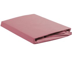 Ambiante - Katoen - Hoeslaken - 180x220 cm - Roze