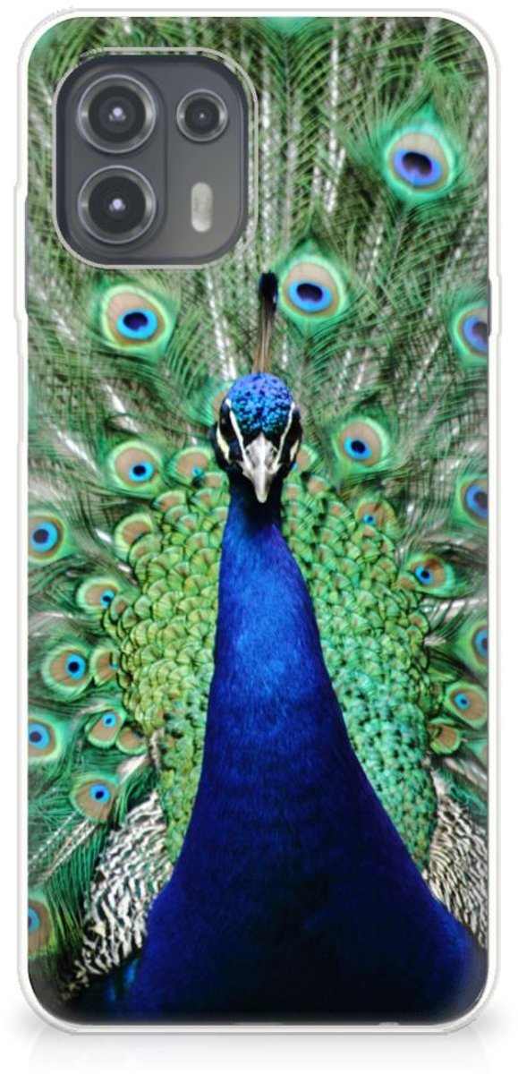 Motorola Edge 20 Lite TPU Hoesje Pauw