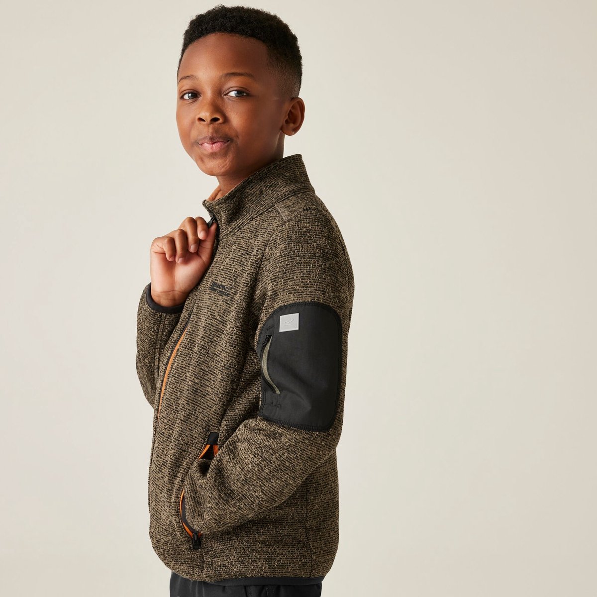 Newhill lichtgewicht vest met actieve fleece voor kinderen Groen