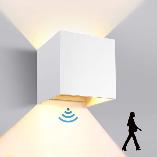 Buitenlamp wit met IR bewegingssensor LED 20W 1800 lm Buitenlamp wit met IR bewegingssensor LED 20W 1800 lm