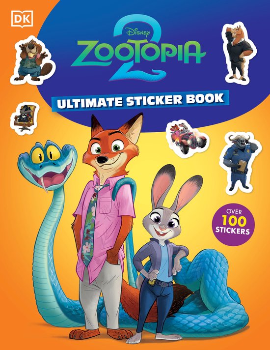 Ultimate Sticker Book- Disney Zootopia 2 Ultimate Sticker Bo ... - cover