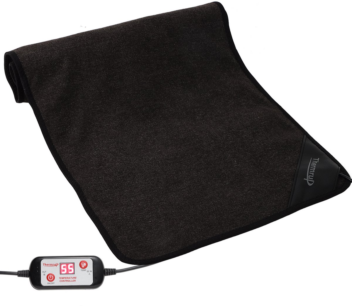 Thermrup HK610 Infrarood Verwarmingsmat 35x60 cm – Warmtekussen voor Camper, Caravan & Tuinmeubilair – Wasbaar, Veilig & Flexibel – 230V + 12V Optioneel