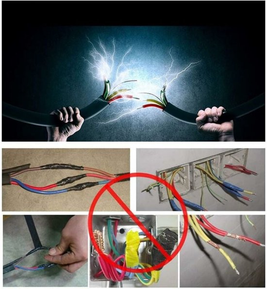 10 stuks elektrische connector, 222-418 elektrische aansluitingen, aansluitklemmen met 8 bedieningshendels van WAGO — afbeelding 3