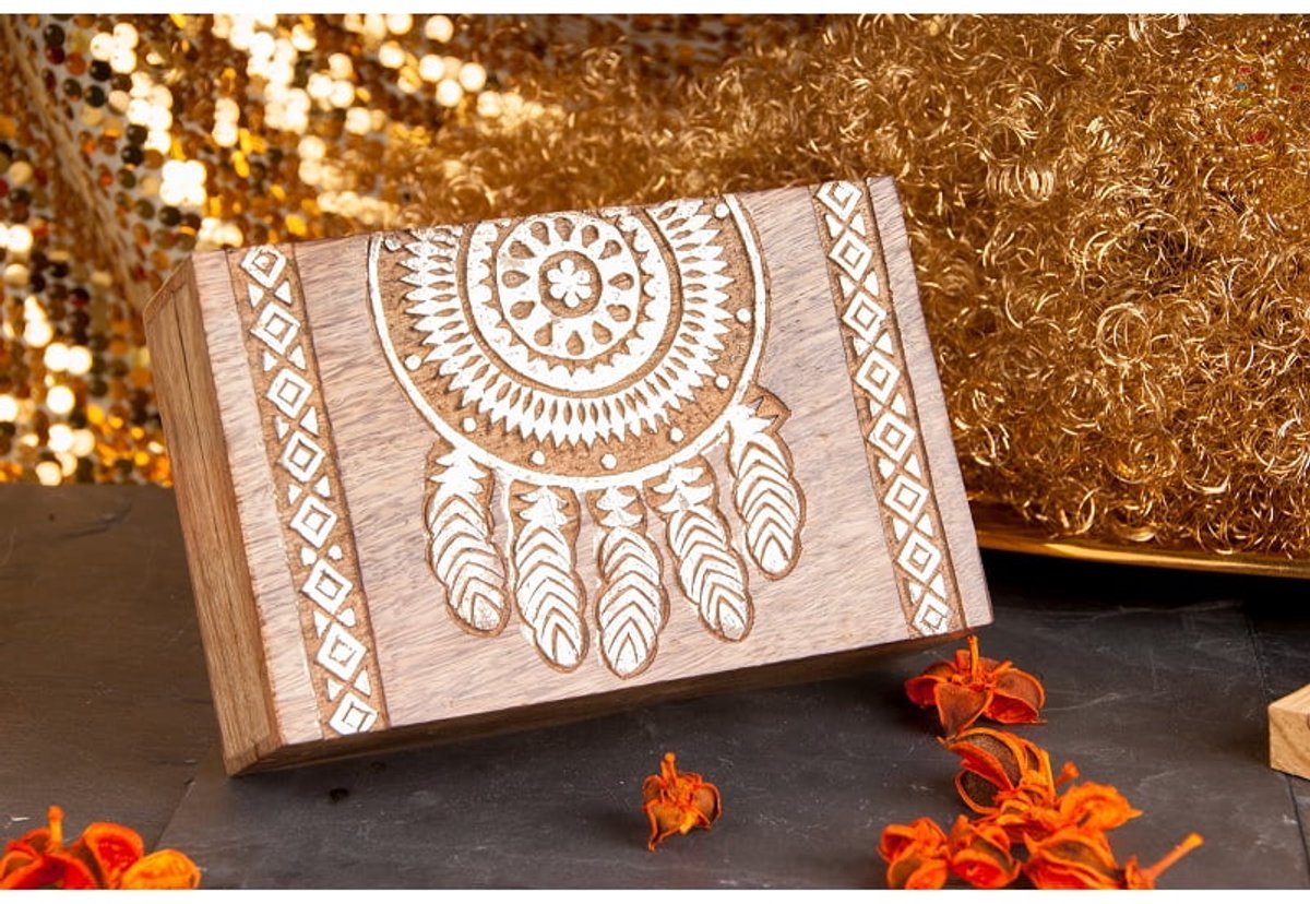Dromenvanger houten box