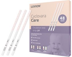 LUVION® Ovulatietest Strips – 48 stuks – XL verpakking voor meerdere cycli - Vind eenvoudig je vruchtbare dagen & wordt sneller zwanger