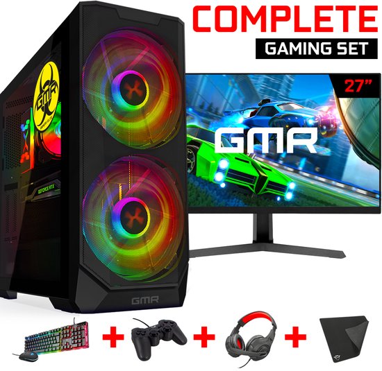 Game Computer SET geschikt voor Minecraft / Ryzen 7 - RTX - GMR - €1.055,00