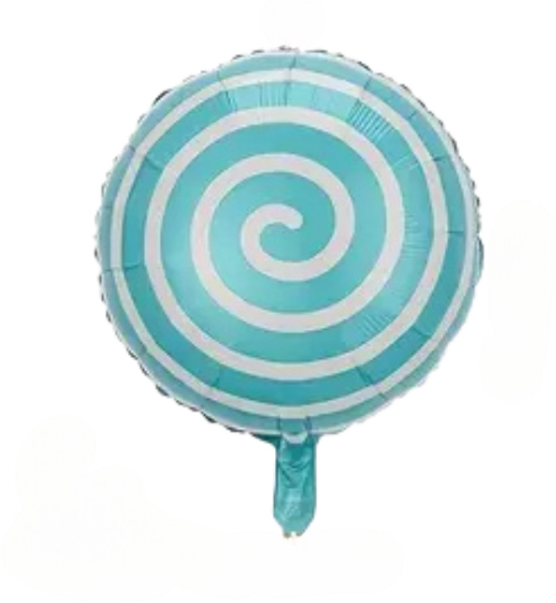 Folieballon snoep blauw- willy wonka