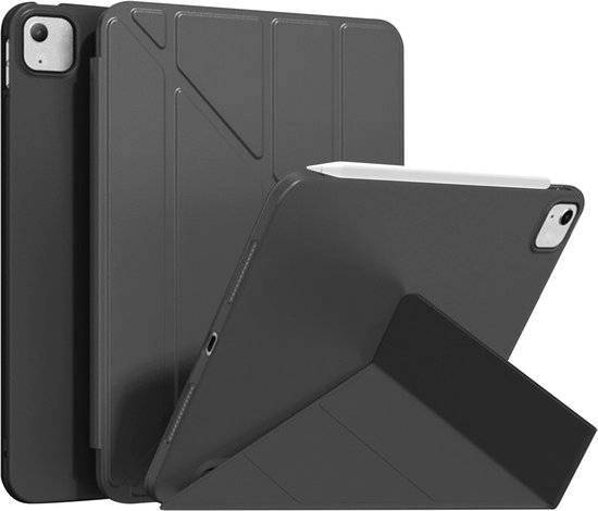 Tablet Hoes geschikt voor iPad Pro 12.9 Hoes - 2018/2020/2021/2022 - 12.9 inch - Zwart