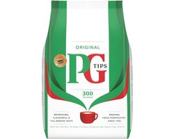 PG Tips Zwarte Thee 2 Pakken (2 x 870 g) – Totaal 600 Theezakjes, Engelse Theemelange, Sterke Ontbijtthee met Kajal Sticker | Rainforest Alliance Gecertificeerd