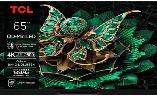 TCL 65C79K (2025) | 65'' Ultra HD 4K | QD-Mini LED Smart TV | Wifi | Google TV | Dolby Vision | 120Hz