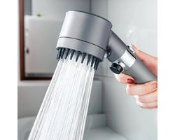 Douchekop - 4 in 1 - Uitwisselbaar filter -Massage - 3 Standen - Water besparende Douchekop - Waterfilter - SPA-douchekop - Stop Knop - Massage en Schoonheid douchekop