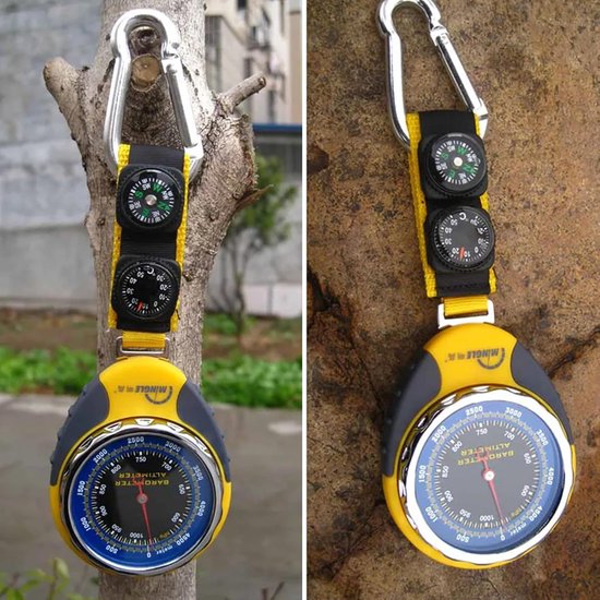 MAGT Multifunctionele Digitale hoogtemeter, SUNROAD Outdoor Multifunctionele Digitale Altimeter FR500 Kompas Visserij Barometer