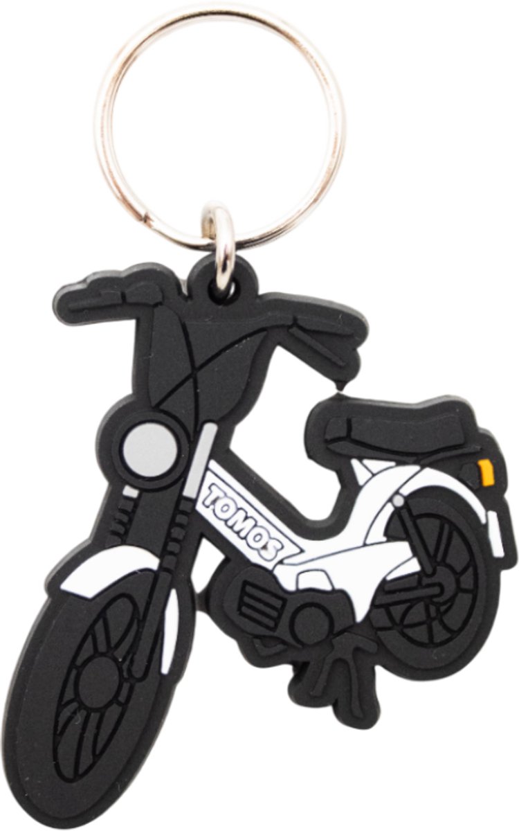 Sleutelhanger Tomos - Wit
