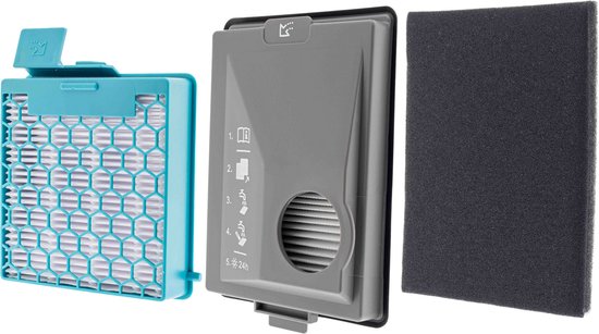 Kleanburg® - Miele Boost CX1 - Filter set van 3 stuks – Vervangt SF-HY 60 & CX-FSF