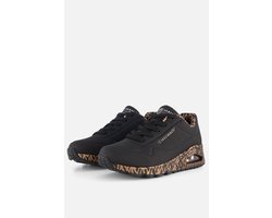 Skechers Uno JGoldcrown Love Sneakers zwart