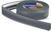 DQ-PP ZACHTE PLINT, 10 m, Grafiet, 32 x 23 mm, PVC, zelfklevend, knikhoek plinten rubberen strip plint hoekprofiel afsluitstrip vloerlijst