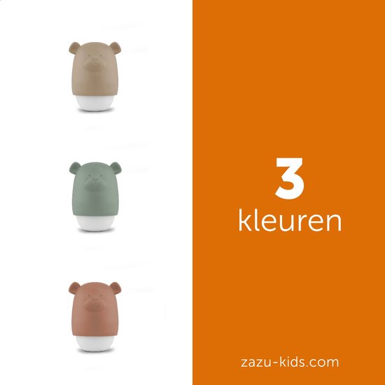 Zazu Benny de Beer Green Nachtlampje ZA-BENNY-02 van Zazu — afbeelding 4