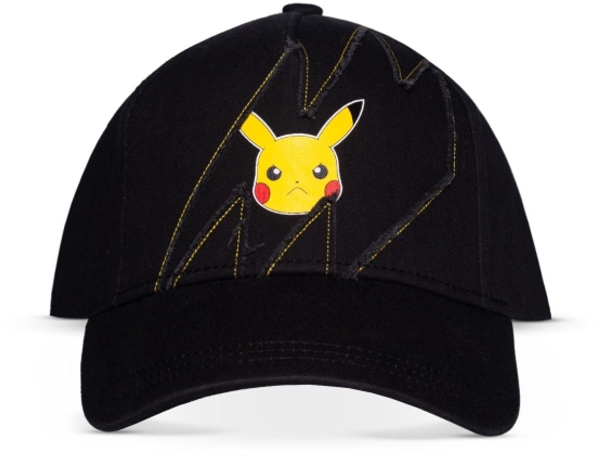 Pokémon - Pikachu Verstelbare pet - Zwart