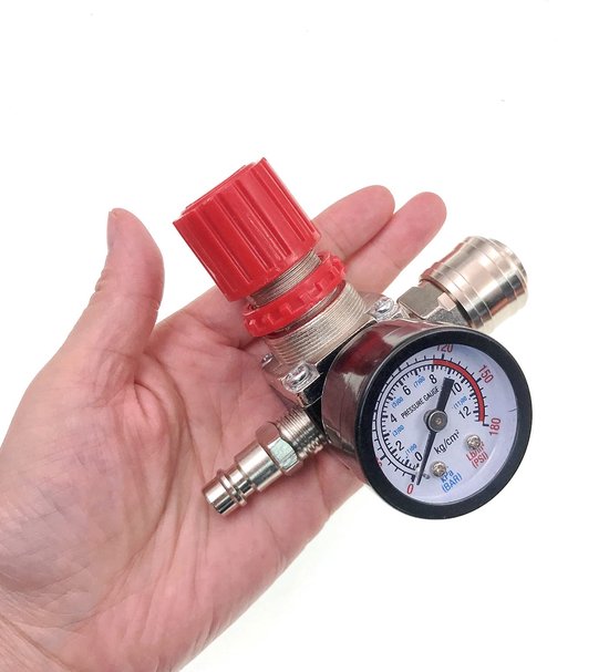 Pressostat/régulateur De Pression Pour Compresseur D'air - 7.25-174 PSI - 20A - Filetage 1/4" Et 1/8"