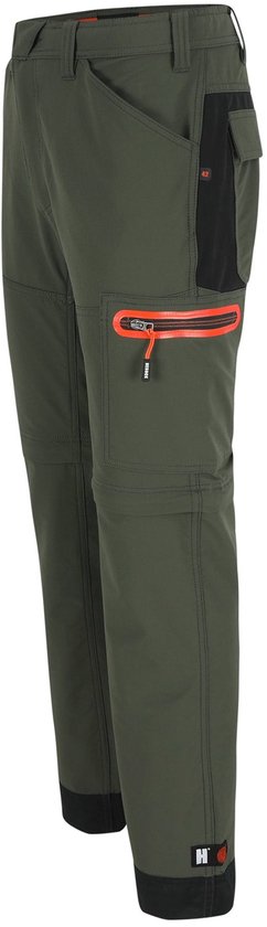 Pantalon zippé Herock Tornado Kaki foncé 52