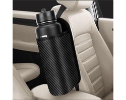Allecto Plus - Auto Stoel Zij Waterfles Houder Compatibel met Hydrofles 945ml voor Rijden met de Auto - Waterfles Opbergzak voor Grote Waterfles in Auto's SUV's Vrachtwagens met Waterdichte Materialen