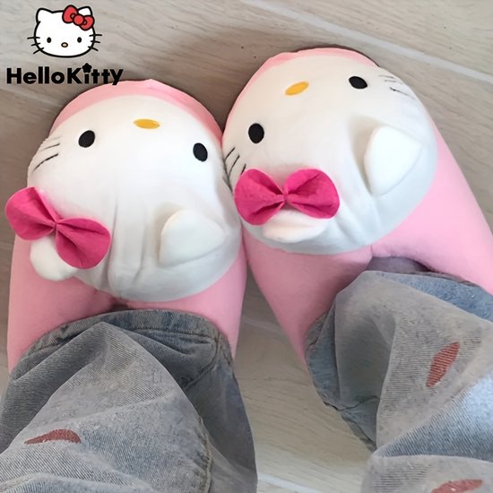 Chaussons Hello Kitty Pour Tout-petite Fille, Taille L, Neufs Avec Emballage