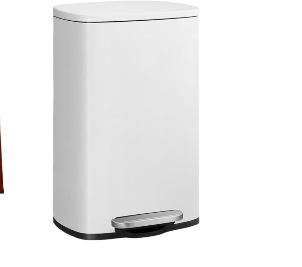 Trash Can - Pedal Bin - afvalcontainer - stille sluiting - 50L - 42,4 cm x 32 cm x 65 cm
