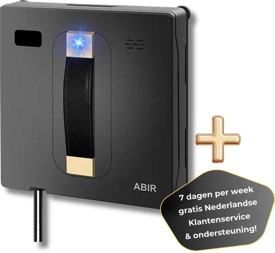 Robot nettoyeur de vitres - Cleaner de vitres - Nettoyage sans traces - Avec Protection contre les chutes - Fonctionne avec application et télécommande - Dernier modèle