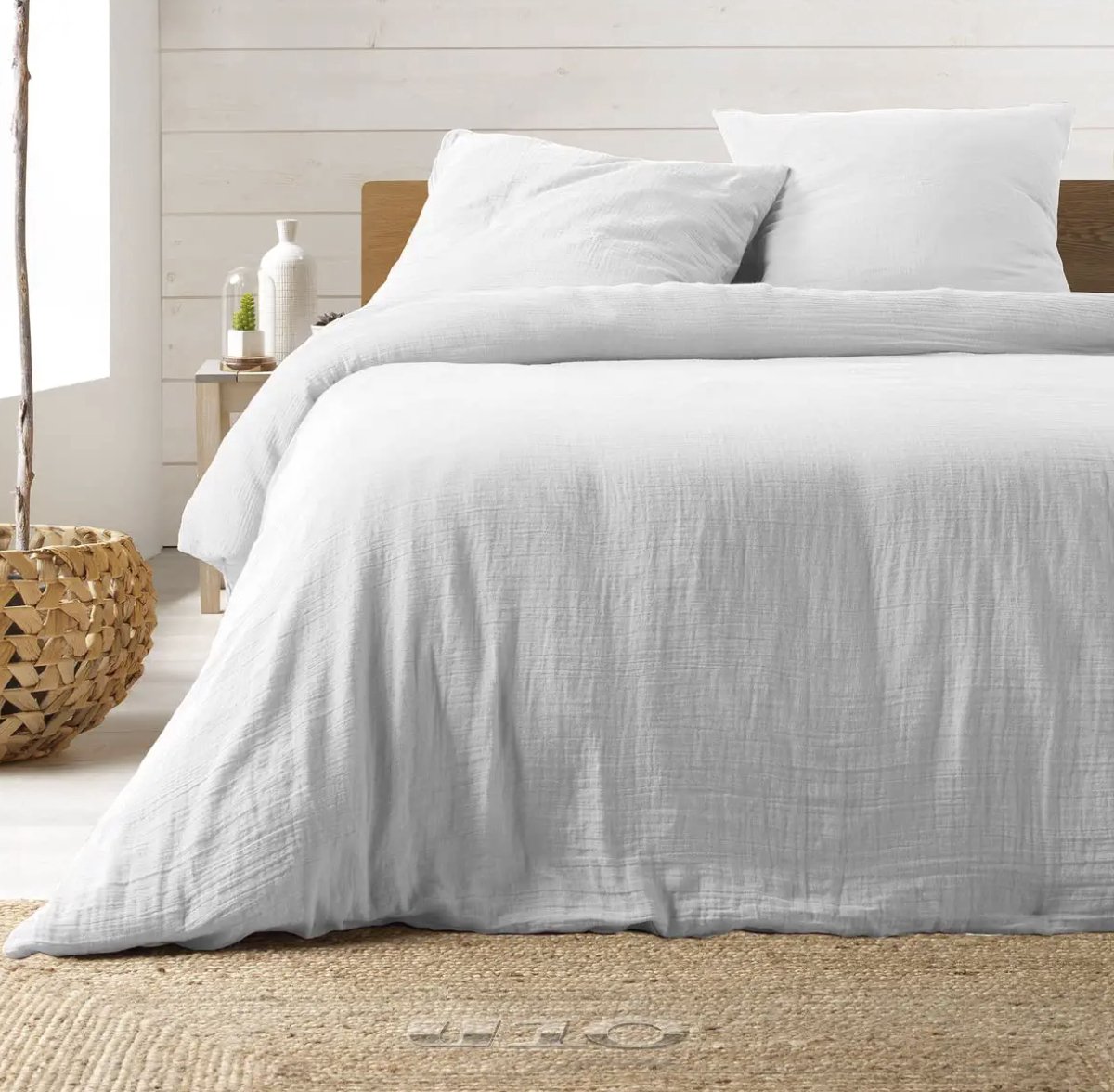 Katoenen gaas bedset 240 x 220 cm