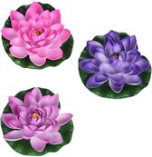 De mooiste waterlelie's als tuinposter