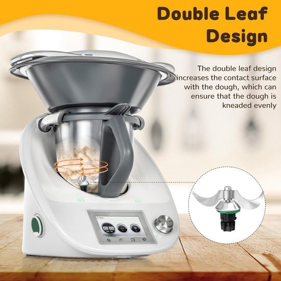 Couteau Thermomix TM5, Lame Pour Robot Thermomix Vorwerk TM5, Pièce Détachée Et Accessoire De Rechange 78336924