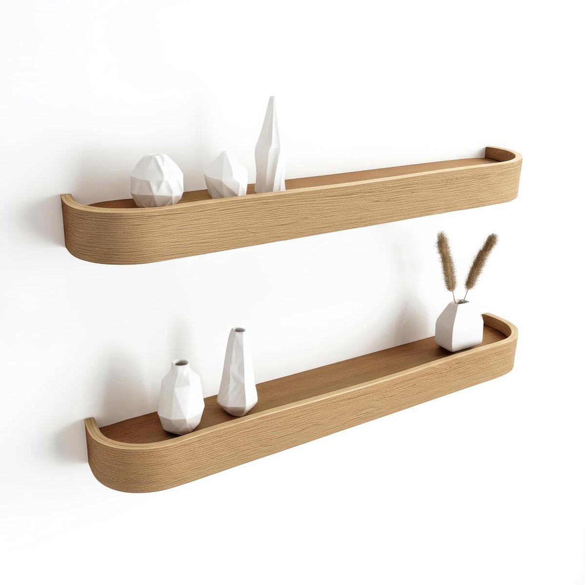 ARC wandrek - Scandinavisch design - set van 2 - echt eikenfineer