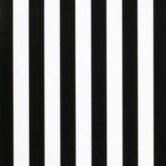 Papier cadeau Wit à rayures noires 30-70 cm x 200 m |variante: 50 cm / 200 mtr.