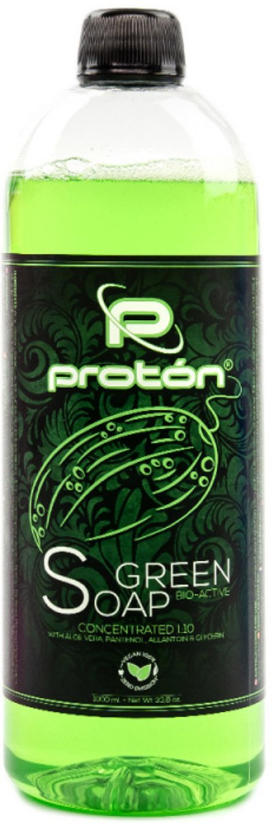 Tattoo Green Soap 1000ml Kleur groen | Green Tattoo Soap | Milde Professionele Groene Tatoeage Zeep | Verzorgd, Reinigt, Kalmeert & Hersteld Tattoo Wond | Reiniging | Nazorg | Aftercare | Tattoocare | Verzorging | PMU, Permanente Make-Up, Beauty 1000