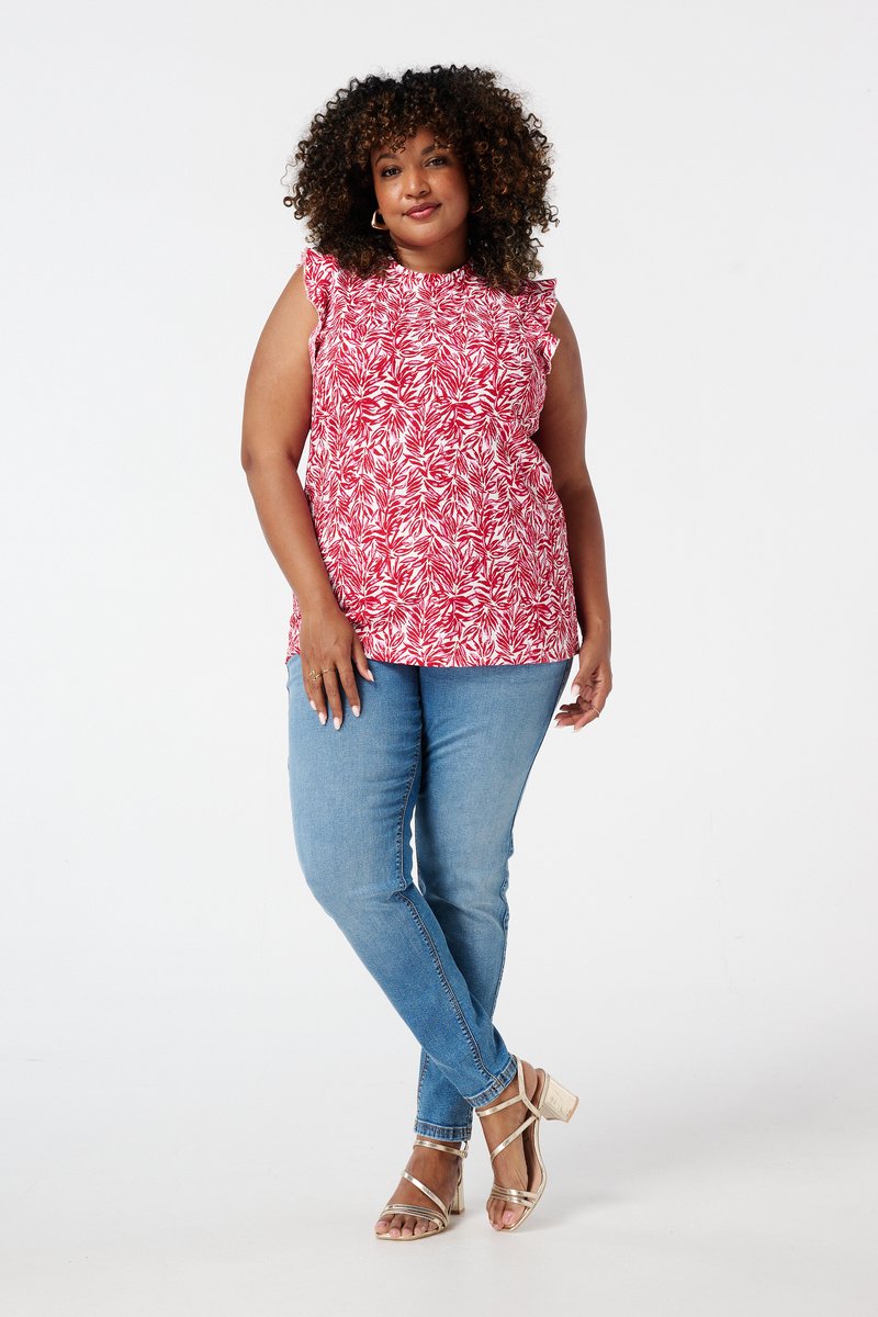 MS Mode Tregging Tregging met denim look